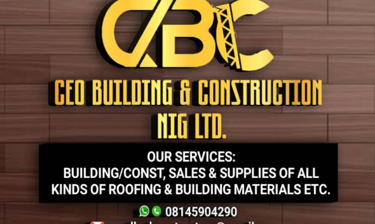 CEO BUILDING & CONSTRUCTION NIGERIA LIMITED