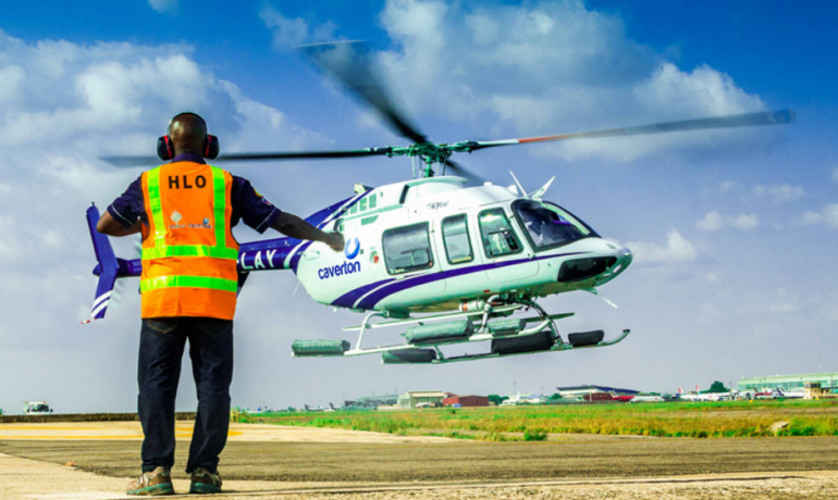 Caverton Helicopters, Escravos Base