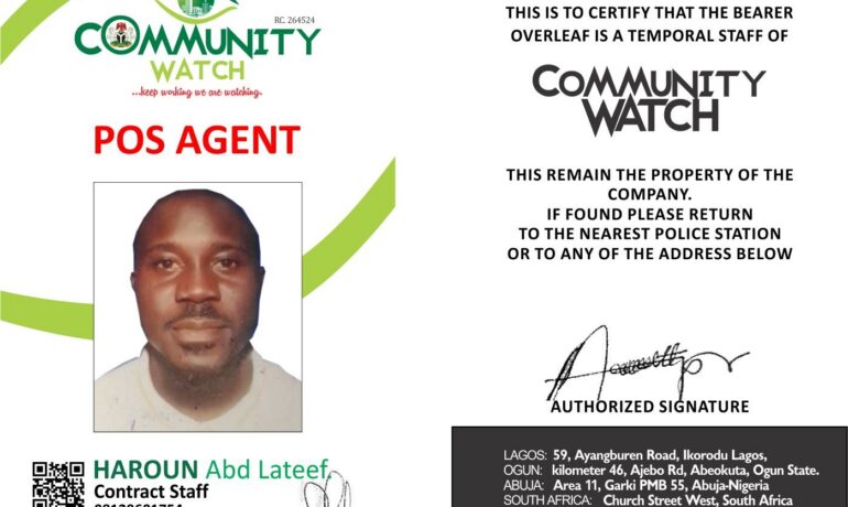 Community Watch Services