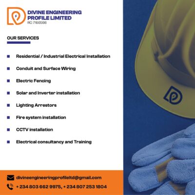 DIVINE ENGINEERING PROFILE LIMITED