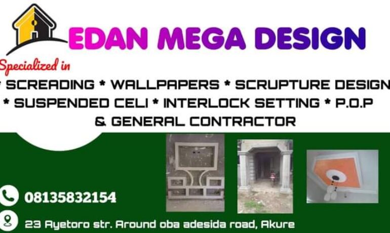 Edan Mega Design – Pop and Interior Design