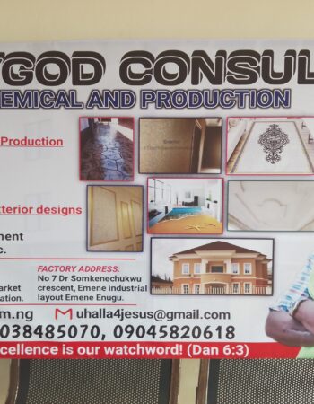 IFYGOD CONSULT, CHEMICAL AND PRODUCTION