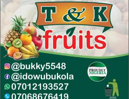 TK CLEANING AND TK FRUITS