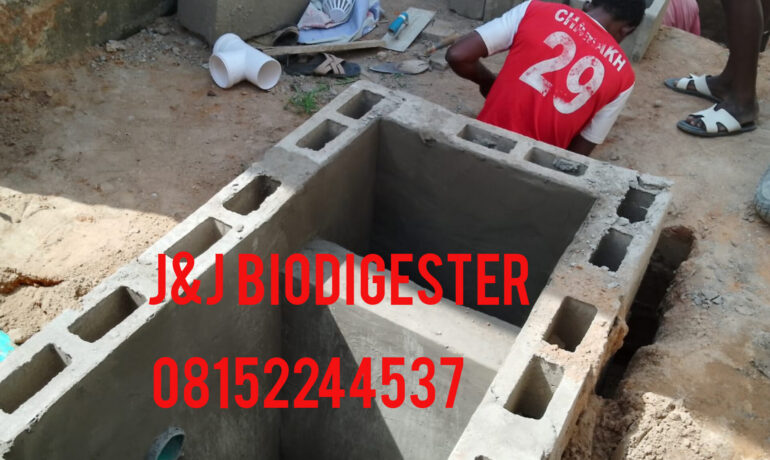 J & J Biodigester Toilet Technology