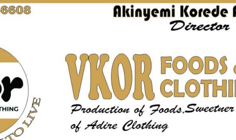 VKOR Foods and Adire Clothing