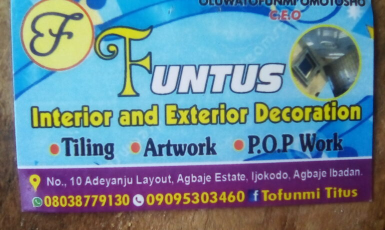 Funtus Interior And Exterior Decorations