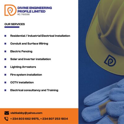 DIVINE ENGINEERING PROFILE LIMITED