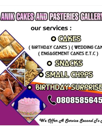 Anik Cakes and Pastries Gallery