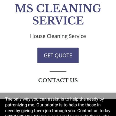 MS CLEANING SERVICE