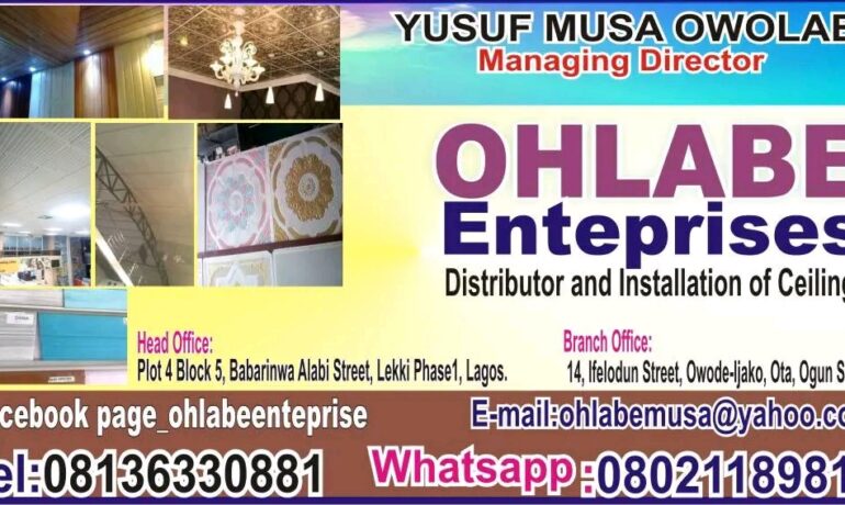 OHLABE ENTERPRISE