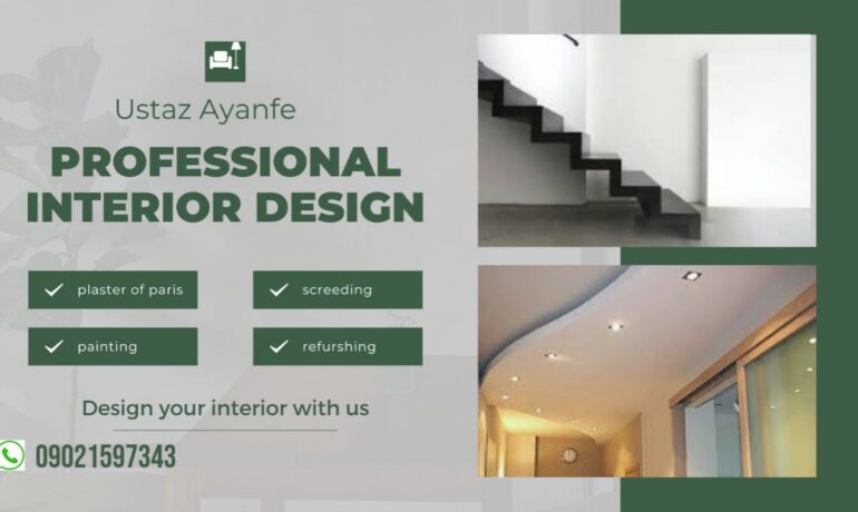 Ustaz Ayanfe Professional Interior Design