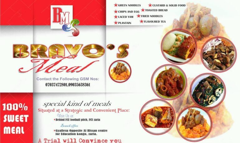 Bravo’s Meal 