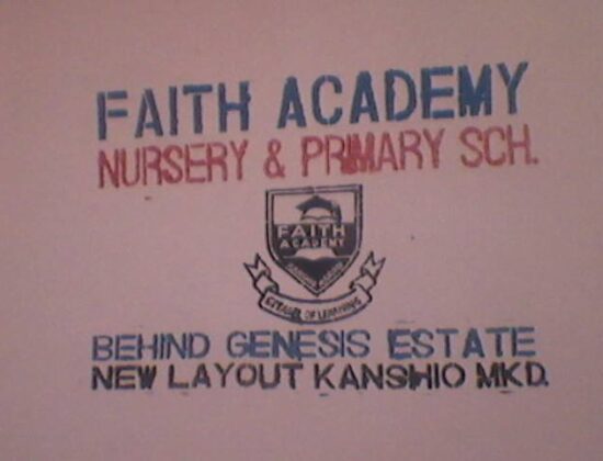 Faith International Academy Kanshio, Makurdi 