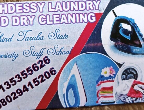 Fuhdessy Laundry and Dry Cleaning Services, ATC Jalingo 