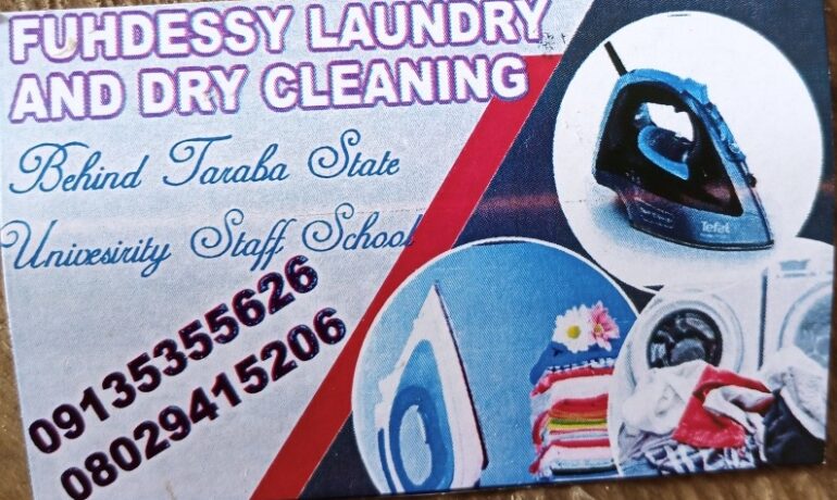 Fuhdessy Laundry and Dry Cleaning Services, ATC Jalingo 
