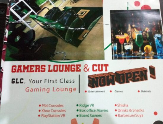 GAMERS LOUNGE & CUT 