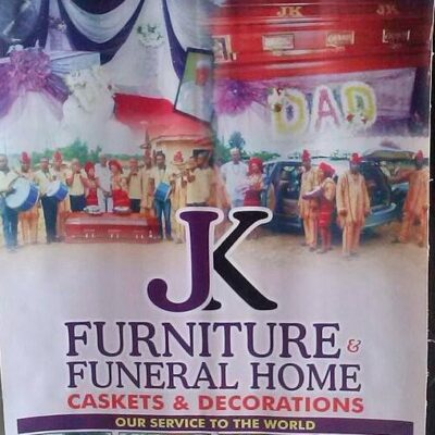 JK Furniture & Funeral Home-Caskets & Decorations, Ado-Ekiti, Ekiti, Nigeria