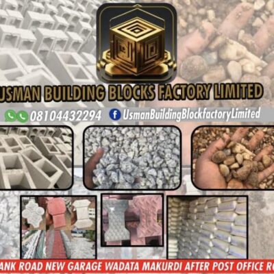 Makurdi Block and Interlocking (Usman Building Blocks Factory Nigeria)