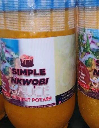 Simple Nkwobi Sauce 