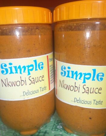 Simple Nkwobi Sauce 