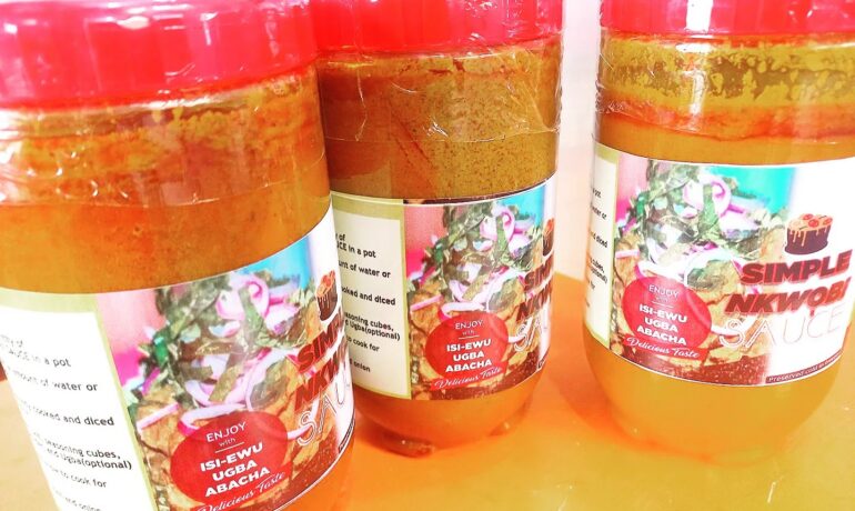 Simple Nkwobi Sauce 