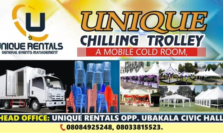 Unique Rentals Umuahia, Abia State