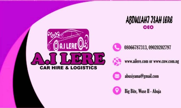 A.I Lere Car Hire & Logistics