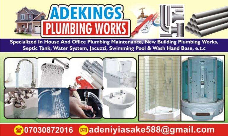 Adekings Plumbing Works 