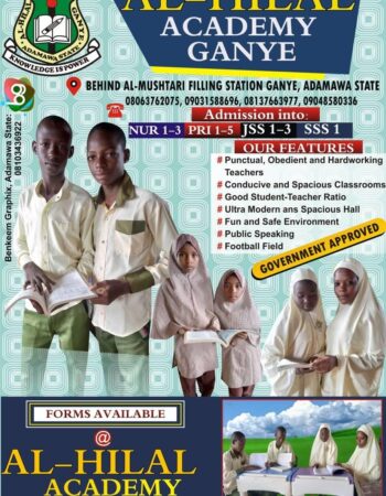 Al-Hilal Academy Ganye, Adamawa State 