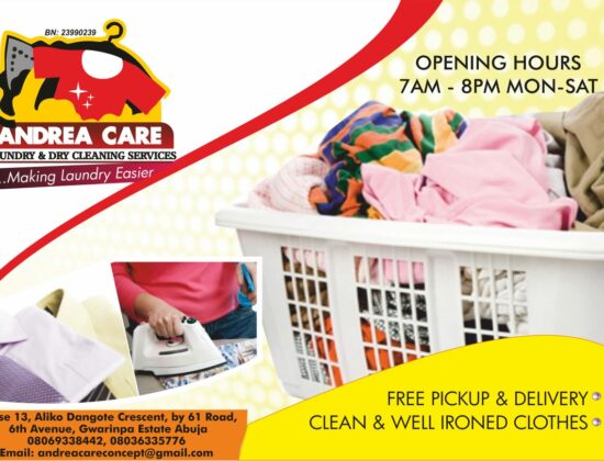 Andrea Care Laundry and Dry Cleaning Services