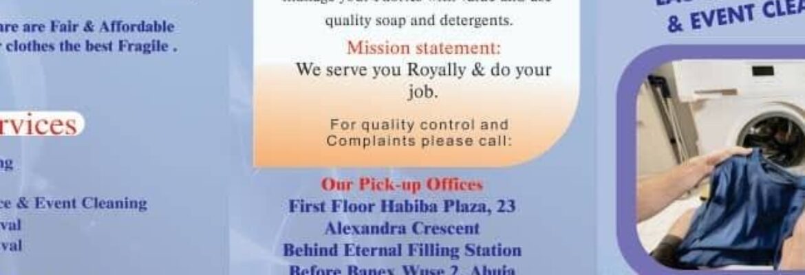 Daisy Wash Laundry And Cleaning Up Services