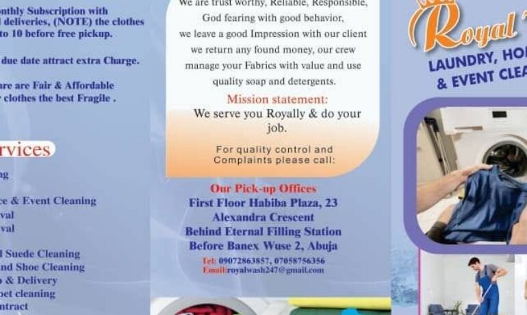 Daisy Wash Laundry And Cleaning Up Services