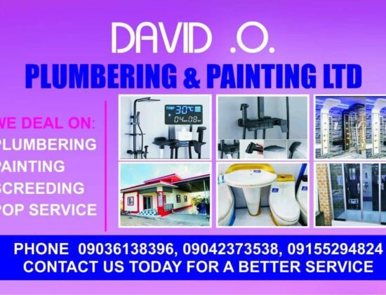 David Oviasogie Plumbering & Painting Limited