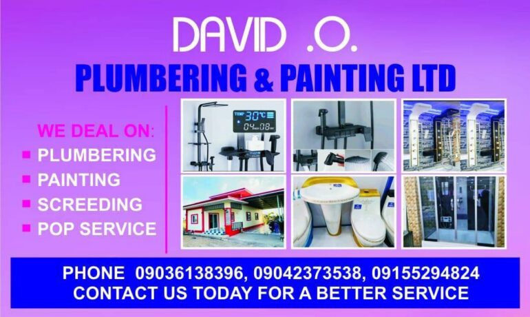 David Oviasogie Plumbering & Painting Limited