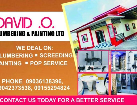 David Oviasogie Plumbering & Painting Limited