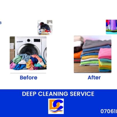 Deep Cleaning and Laundry