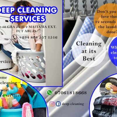 Deep Cleaning and Laundry