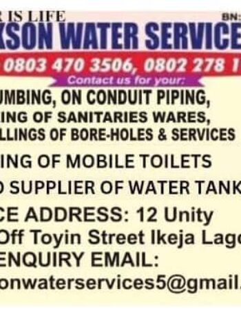 Dickson Water Plumbing Services 