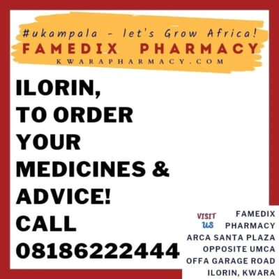 Famedix Pharmacy, Ilorin (Help Beat Diabetes Africa)