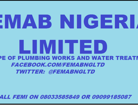 Femab Plumbing Works Nigeria Limited  (Femi Abiodun)