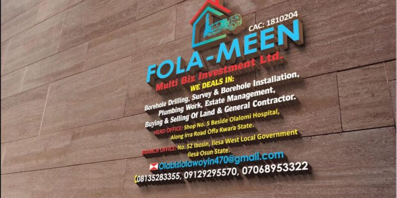 Fola-Meen Multibiz Investment NIGERIA LIMITED