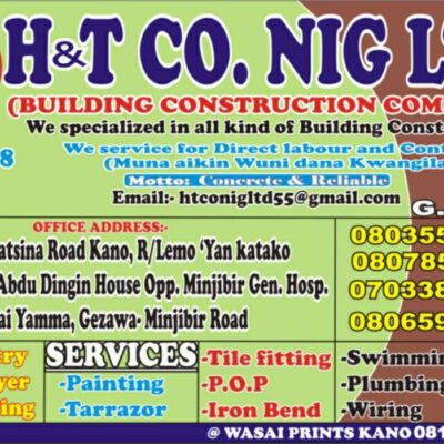 H&T CO NIGERIA LIMITED