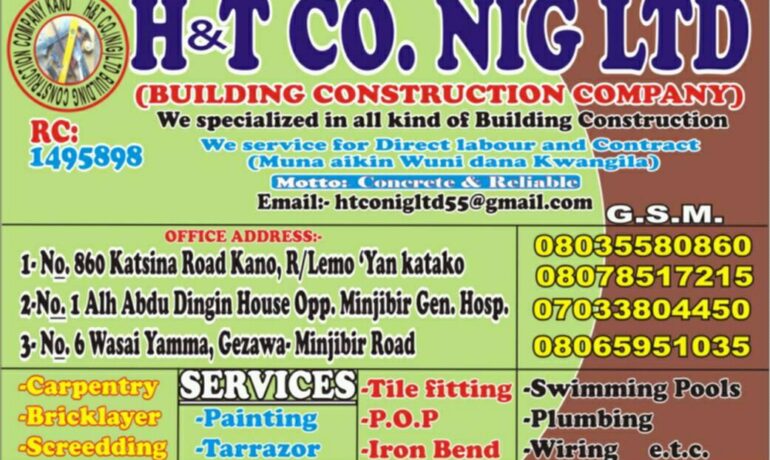 H&T CO NIGERIA LIMITED