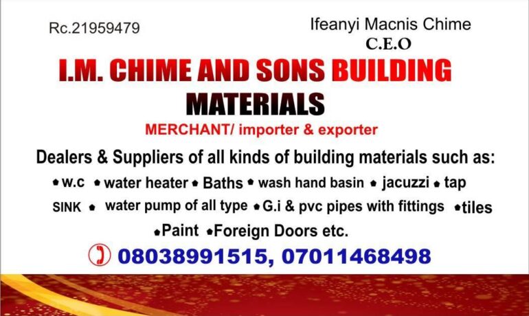 IM CHIME Investment NIGERIA