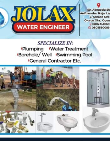 Jolax Plumbing & Borehole Drilling