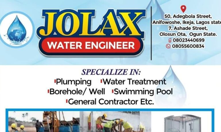 Jolax Plumbing & Borehole Drilling