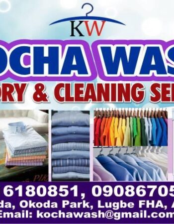 Kocha Wash Laundry and Cleaning Services