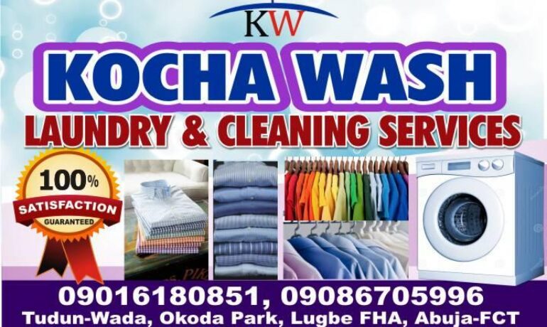 Kocha Wash Laundry and Cleaning Services