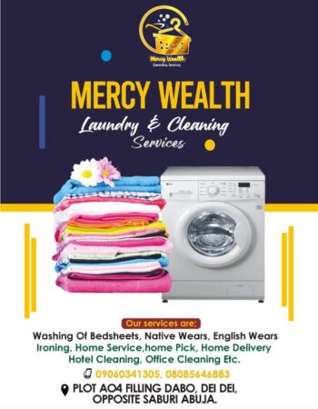 Mercy Wealth Laundry and Cleaning Services