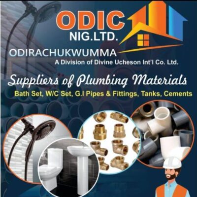 Odic Nigeria Limited – Suppliers of Plumbing Materials